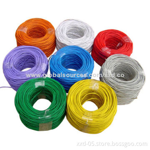 UTP Cat5e/6 Outdoor Network Cable with PVC, LSZH, LDPE, Rip Wire Jacket